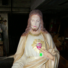 See our statue restoration before