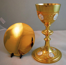 See our sacred vessel replating work like chalices & plates after restoration