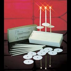 Candlelit church services, including Easter Vigil and Christmas Eve, look beautiful with 14" tapers 14" Tall 51% Beeswax Congregational Tapers