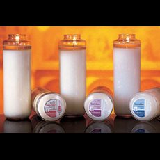 Sacra Lite 8-Day Sanctuary Light - Glass - Bottle Style 12 per Case Sacra Lite 8-Day Sanctuary Light - Glass - Bottle Style