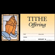 Tithe Offering Envelope