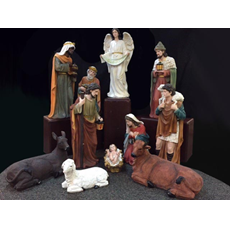 32” Large Nativity Set for Church or Home Use