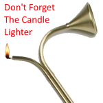 Candle Lighter Snuffer Button