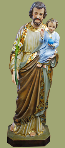 Saint Joseph Statue with Child Jesus