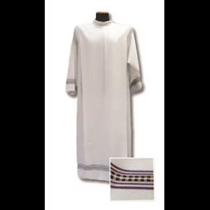 Poly/Wool Alb with Shoulder Zipper Poly/Wool Alb with Shoulder Zipper