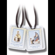 Brown Scapular on Cord