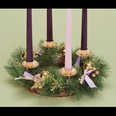 11" Advent Wreath Only 11" Advent Wreath