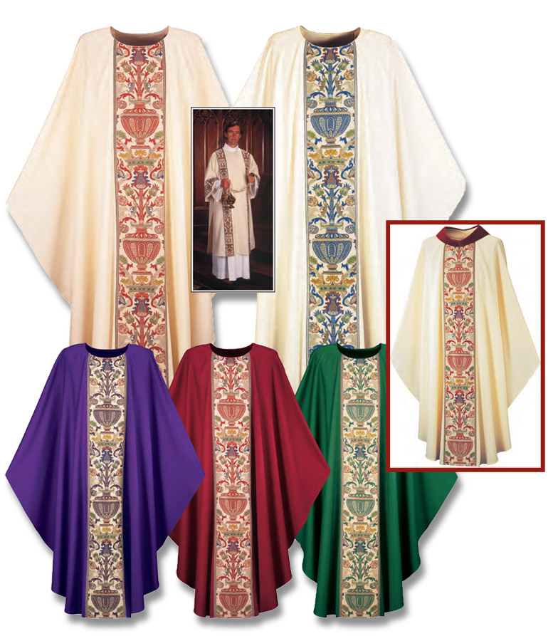 Chasuble Dupion; Regina