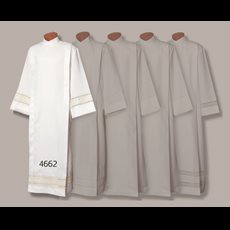 Embroidered Front Wrap Alb Embroidered Front Wrap Alb