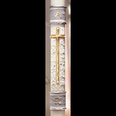 Way of the Cross Paschal Candle - 1 15/16" x 39"