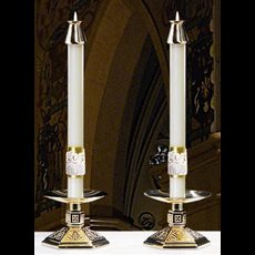 12 Apostles Altar Candles - 1.5 x 17 (Pair)