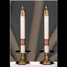 Spirit of Jerusalem Altar Candles - 1.5 x 17 (Pair)