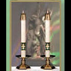 Christus Rex Altar Candles (Pair) Christus Rex Altar Candles - 1.5 x 17 (Pair)