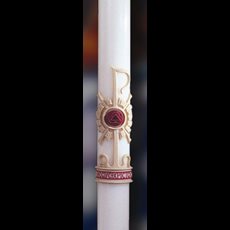Holy Trinity Paschal Candle - 1-1/2 x 34