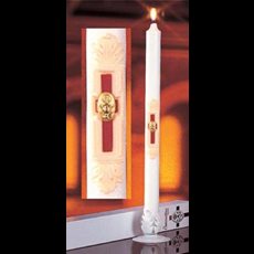 The Christian Rites - RCIA Candle - 1-1/4" x 17