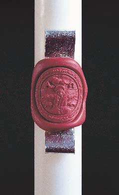 Anno Domini - RCIA Candle - 1-1/4" x 17