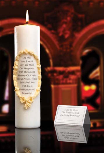 Remembrance/Memorial Candle - 3" x 12" Spike Hole