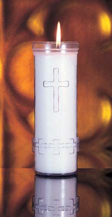 Divine Presence Plastic Sanctuary Light - 24 per case