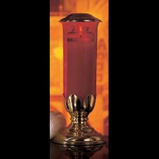 Brass Sanctuary Light Stand Tulip Style Brass Sanctuary Light Stand Tulip Style -