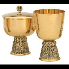 Chalice w/bowl paten Chalice w/bowl paten