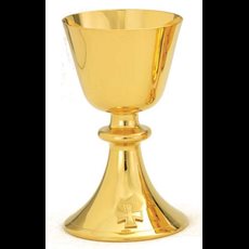 Chalice w/ scale paten Chalice w/ scale paten