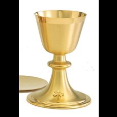 Chalice w/ scale paten Chalice w/ scale paten