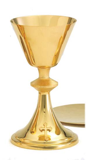 Chalice w/ scale paten