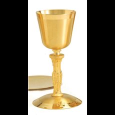 Chalice w/ scale paten Chalice w/ scale paten