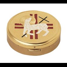 Hospital Pyx - 60 Host Cap Pyx and Burse (60 host capacity)