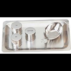 Baptismal Set - Stainless Steel or Gold Plated Bapt Set