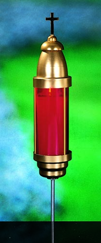 Memorial Light Fixture - Center Spike