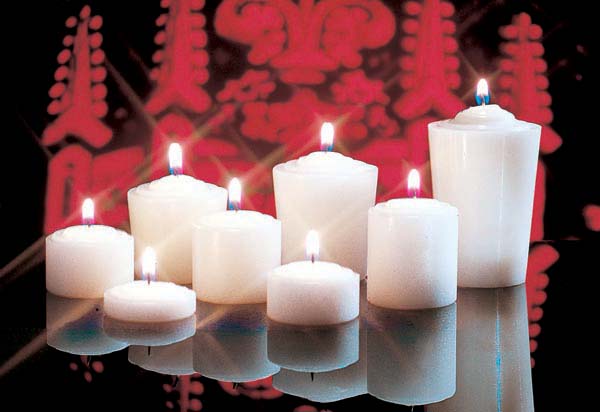 Votive Lights - Straight Side - 10 Hour