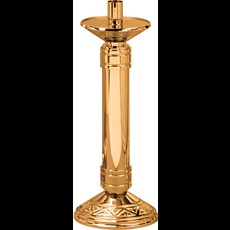 28" High Polish Bronze Paschal Candlestick