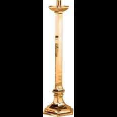 48" High Polish Bronze Paschal Candlestick