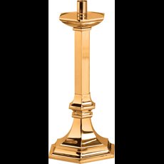 28" High Polish Bronze Paschal Candlestick