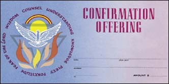 Confirmation Offering Envelope