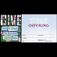 Tithe Offering Envelope Tithe Offering Envelope
