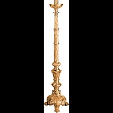 48" High Polish Bronze Finish Paschal Candlestick 48" High Polish Bronze Finish Paschal Candlestick