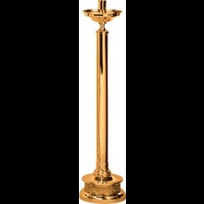 44" High Polish Bronze Paschal Candlestick