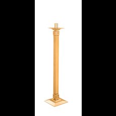 44" High Polish Bronze Paschal Candlestick 44" High Polish Bronze Paschal Candlestick