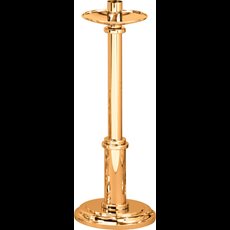 28" High Polish Bronze Paschal Candlestick 28" High Polish Bronze Paschal Candlestick