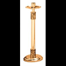 28" High Polish Bronze Paschal Candlestick