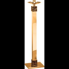 48" High Polish Bronze Paschal Candlestick 48" High Polish Bronze Paschal Candlestick