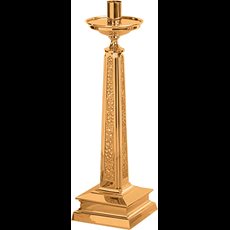 29" High Polish Bronze Paschal Candlestick 29" High Polish Bronze Paschal Candlestick