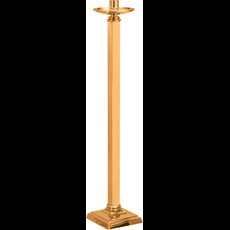 48" High Polish Bronze Paschal Candlestick