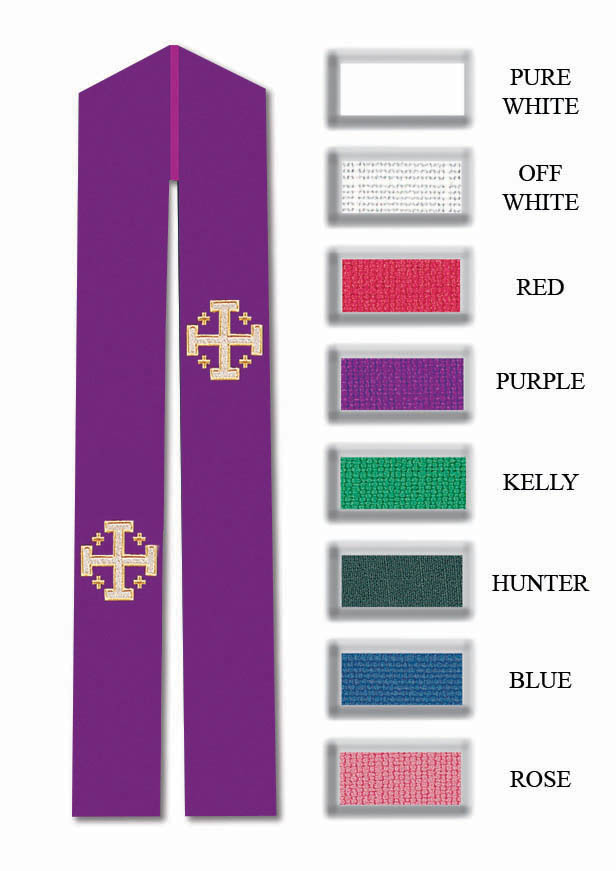 Jersalem Cross Stole