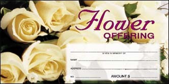 Flower Offering Envelope