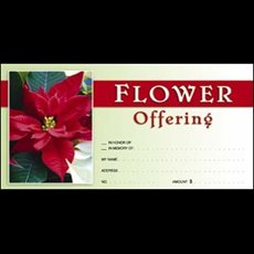 Christmas Flower Offering Env Christmas Flower Offering Env