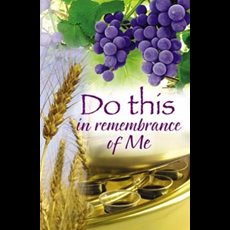 Communion Bulletin Communion Bulletin