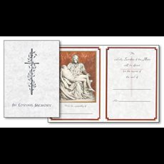 Pieta Mass Card Pieta Mass Card